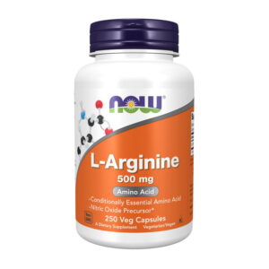 NOW L-Arginine 500 mg 250 caps