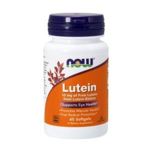 NOW Lutein 10 mg 60 softgels
