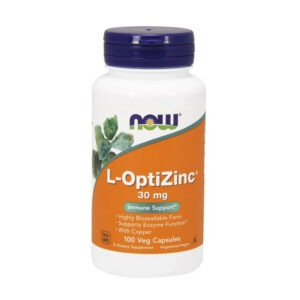 NOW L-OptiZinc 30 mg 100 caps