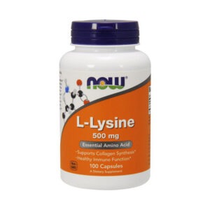 NOW L-Lysine 500 mg 100 caps