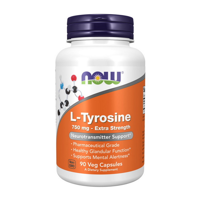 NOW L-Tyrosine 750 mg 90 caps
