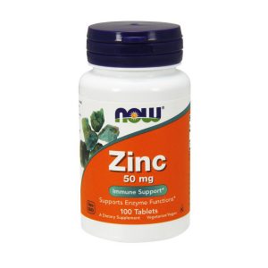 NOW Zinc 50 mg 100 tabs
