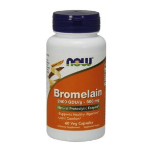 NOW Bromelain 500 mg 60 caps