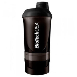 BioTech Shaker Wave + 3 in 1 500 ml Black