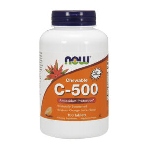 NOW C-500 chewable 100 tab cherry-berry