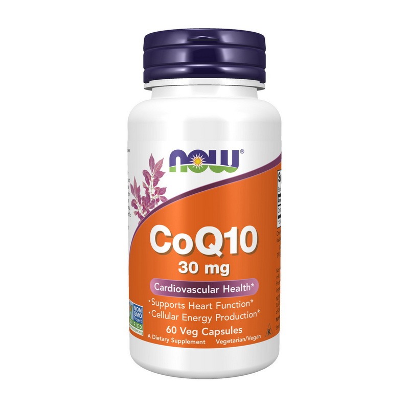 NOW CoQ10 30 mg 60 veg caps
