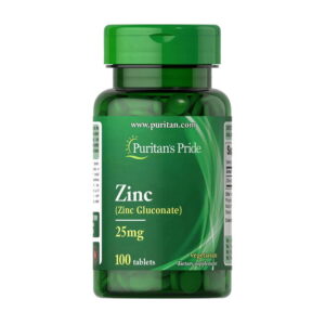 Puritan's Pride Zinc Gluconate 25 mg 100 tabs