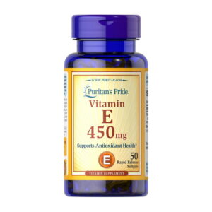 Puritan's Pride Vitamin E-450 mg (1000 IU) 100 softgels