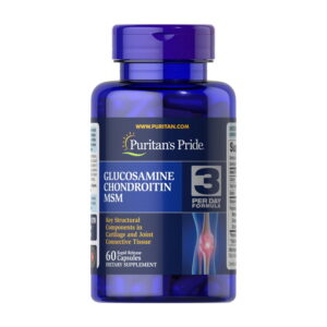 Puritan's Pride Glucosamine, Chondroitin & MSM 60 caplets