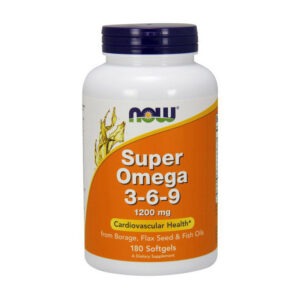 NOW Super Omega 3-6-9 1200 mg 180 softgels