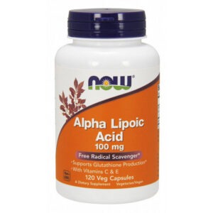 NOW Alpha Lipoic Acid 100 mg 120 veg caps