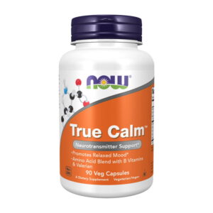 NOW True Calm Amino Relaxer 90 veg caps