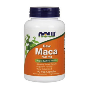 NOW Maca 750 mg raw 90 veg caps
