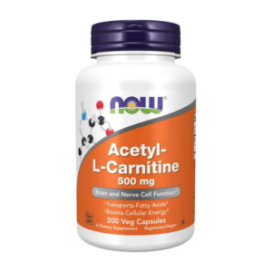 NOW Acetyl-L-Carnitine 500 200 veg caps