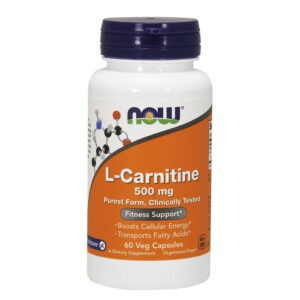 NOW L-Carnitine 500 mg 60 veg caps