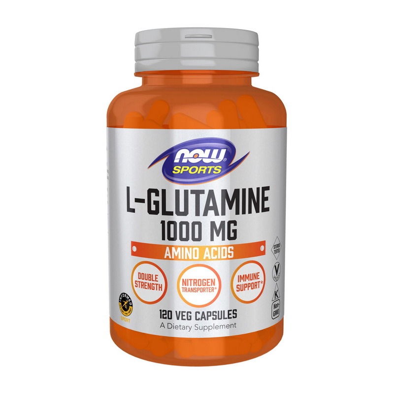 NOW L-Glutamine 1000 mg 120 caps