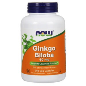 NOW Ginkgo Biloba 60 mg 240 caps