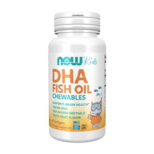 NOW Kids Chewable DHA 60 softgels