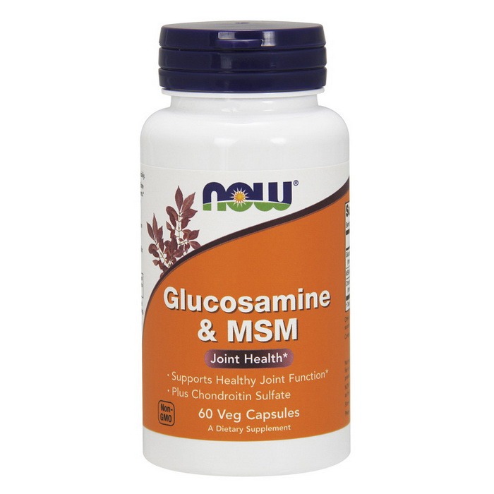 NOW Glucosamine & MSM 60 veg caps