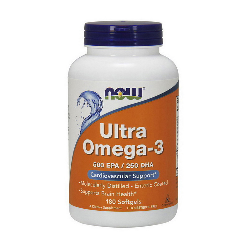 NOW Ultra Omega-3 180 softgels