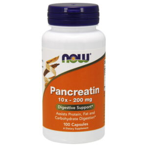 NOW Pancreatin 2000 (10x-200 mg) 100 caps