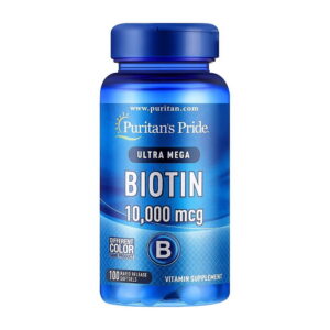 Puritan's Pride Biotin 10,000 mcg 100 softgels