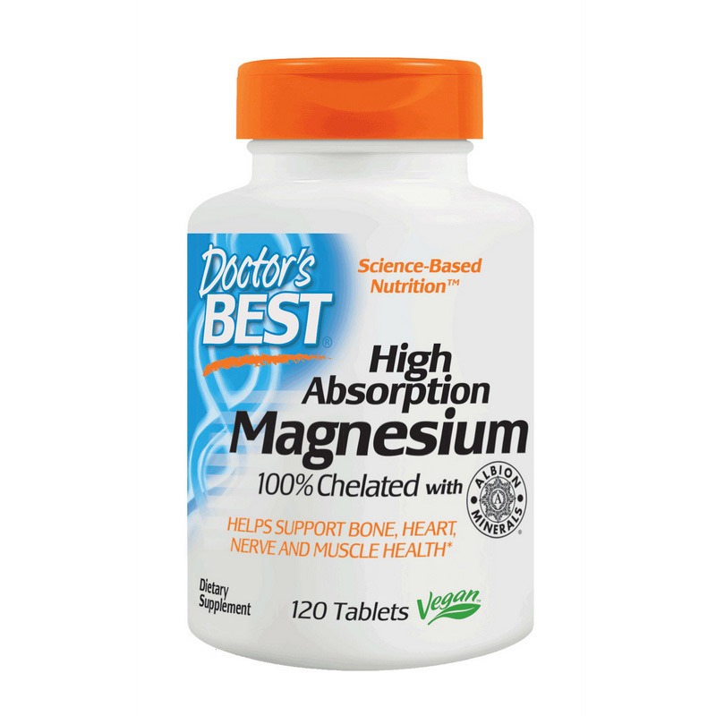 Doctor's BEST Magnesium High Absorption 120 tabs