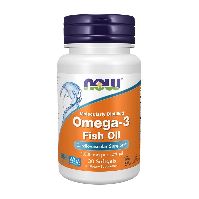 NOW Omega-3 30 softgels