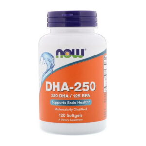 NOW DHA-250/125 EPA 120 softgels