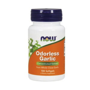NOW Odorless Garlic 100 softgels