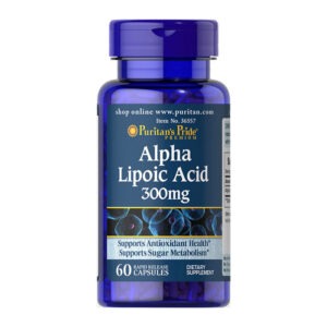 Puritan's Pride Alpha Lipoic Acid 300 mg 60 caps