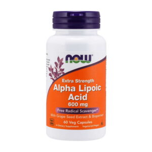 NOW Alpha Lipoic Acid 600 mg Extra Strength 60 caps