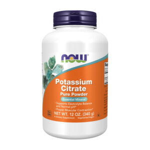 NOW Potassium Citrate Pure Powder 340 g