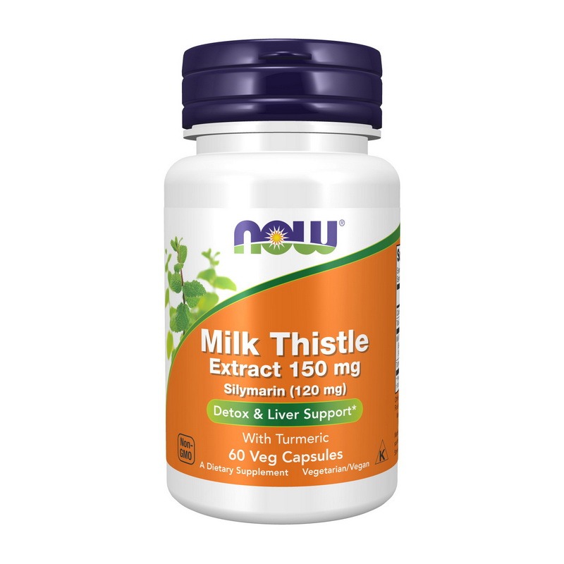 NOW Milk Thistle Extract 150 mg 60 veg caps