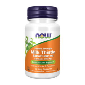 NOW Milk Thistle Extract 300 mg 50 veg caps
