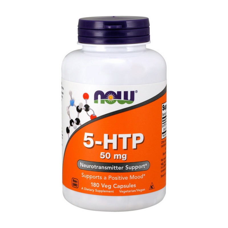 NOW 5-HTP 50 mg 180 veg caps