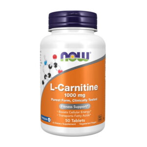 NOW L-Carnitine 1000 mg purest form 50 tab