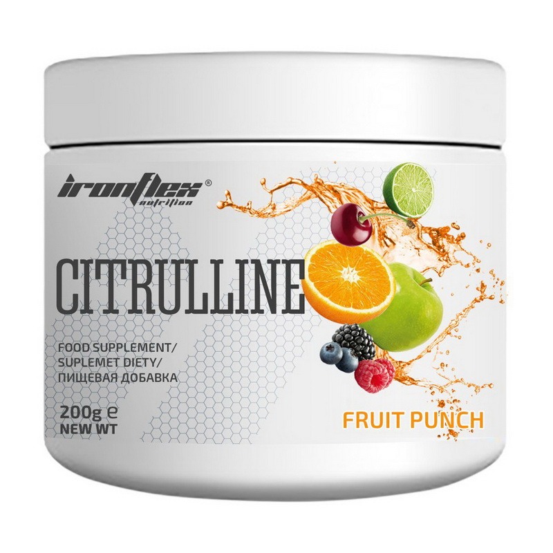 IronFlex Citrulline Malate 200 g strawberry