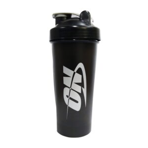 Optimum Nutrition Shaker ON with metall ball 600 ml black/grey