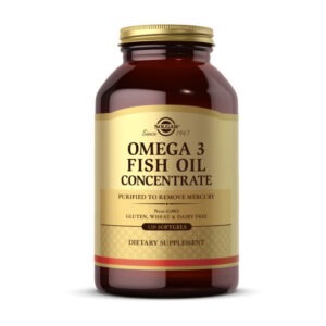 Solgar Omega 3 Fish Oil Concentrate 120 softgels
