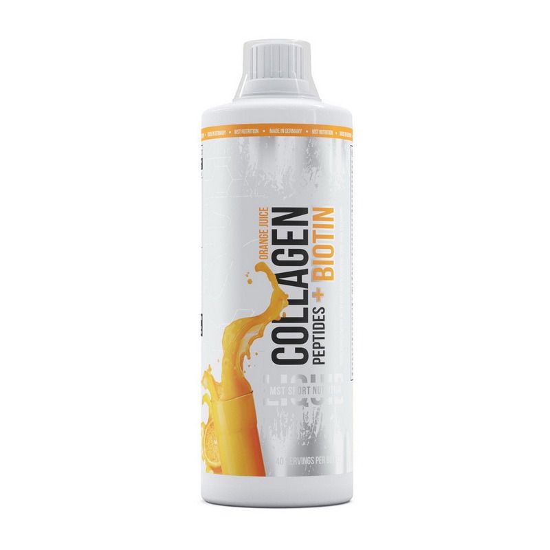 MST Сollagen Peptides + Biotin 1 l orange juice