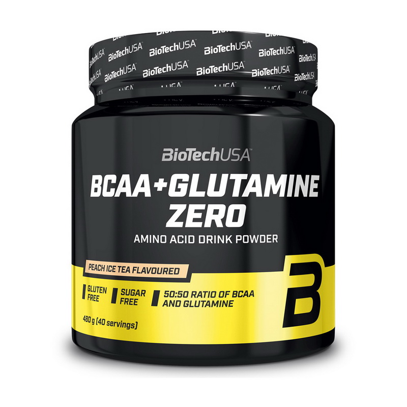 BioTech BCAA + Glutamine ZERO 480 g lemon
