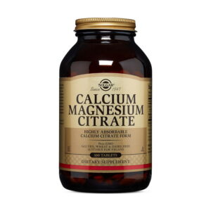 Solgar Calcium Magnesium Citrate 100 tabs