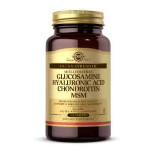 Solgar Glucosamine Hyaluronic Acid Chondroitin MSM 120 tabs