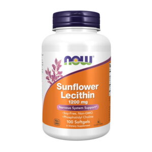 NOW Sunflower Lecithin 1200 mg 100 softgels
