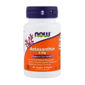 NOW Astaxanthin 4 mg 60 veg softgels