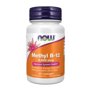 NOW Methyl B-12 5000 mcg 60 Lozenges