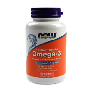 NOW Omega-3 Odor Controlled - Enteric Coated 90 softgels