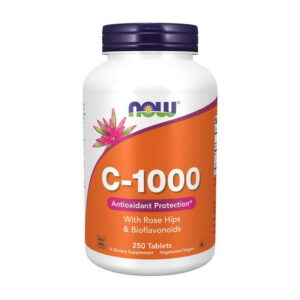 NOW C-1000 with rose hips & bioflavonoids 250 tab