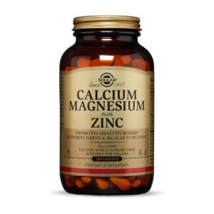 Solgar Calcium Magnesium plus Zinc 250 tab